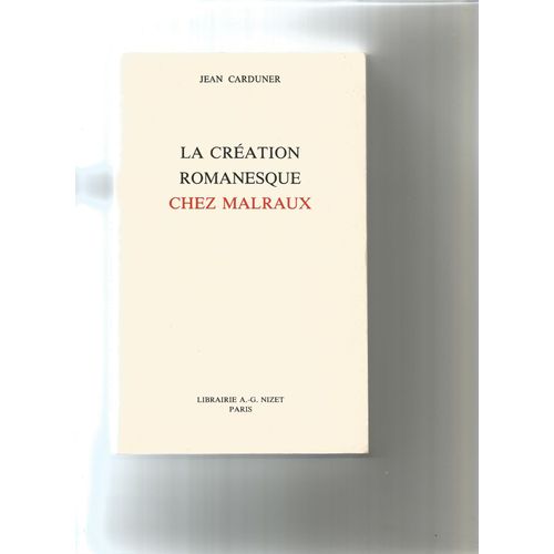 Creation Romanesque Chez Malraux