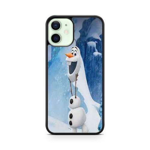 Coque Pour Iphone 13 Mini Silicone Tpu Reine Des Neiges Princesse Hiver Noel Olaf Frozen Disney Elsa Anna Ref 3721