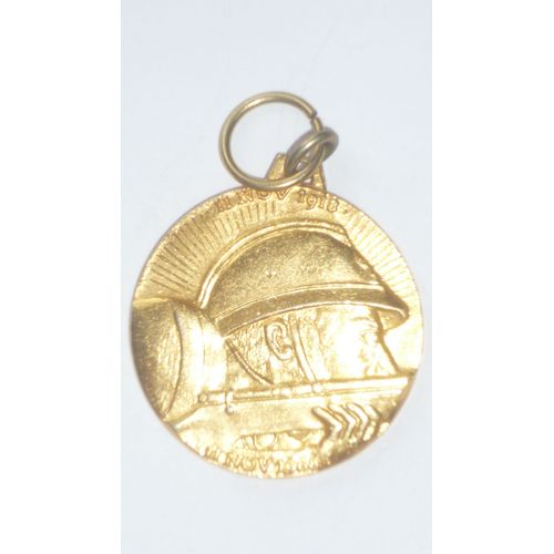 Médaille Commémoration Du 11 Novembre 1918, Le Département Du Calvados 1968 Ref M354