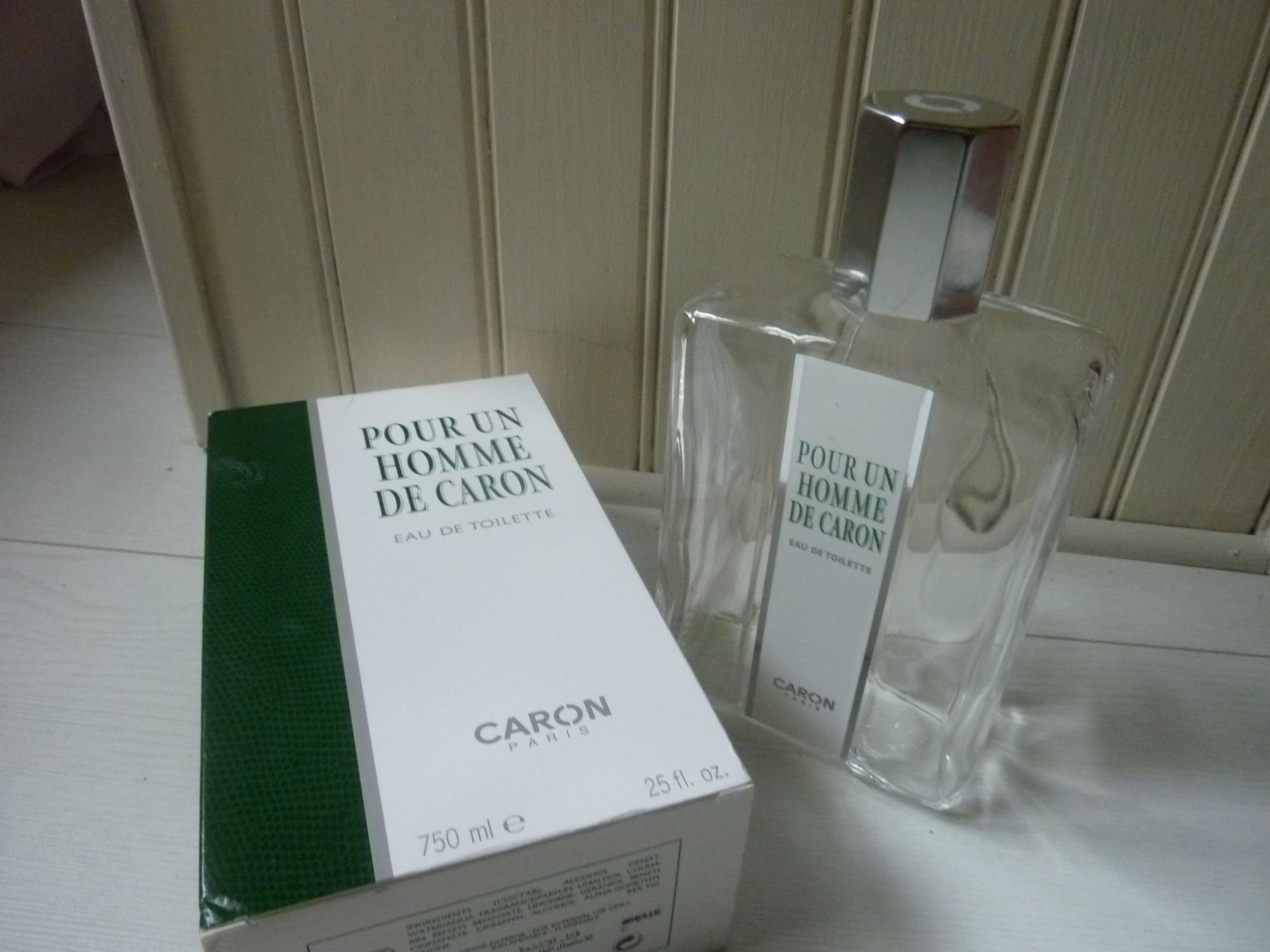 parfum pour un homme de caron 750 ml