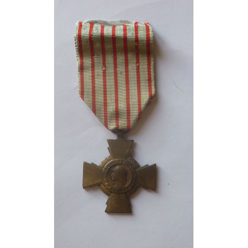 Médaille Croix Du Combattant Ref M362