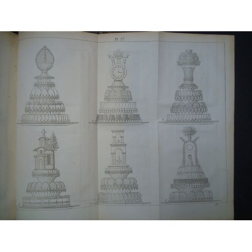 Le Patissier Royal Parisien Ou Traité Élémentaire Et Pratique De La Patisserie Ancienne Et Moderne Par Antonin Carême De Paris, Troisième Édition Revue, Corrigée & Augmentée, 41 Planches (Gastronomie)