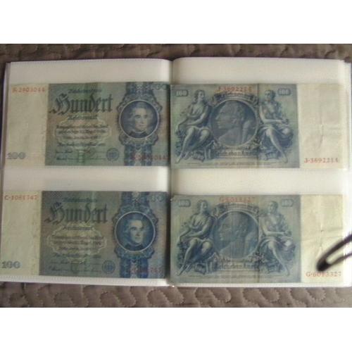                    Billet 100 Reichsmark   1935 Et De Billet 50 Reichsmark