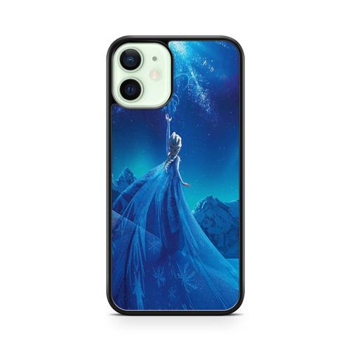 Coque Pour Iphone 13 Mini Silicone Tpu Reine Des Neiges Princesse Hiver Noel Olaf Frozen Disney Elsa Anna Ref 3121