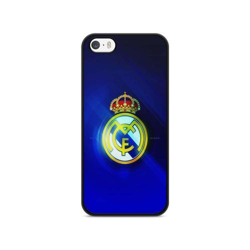Coque Pour Iphone 7 / 8 / Se 2020 / Se 2022 Silicone Tpu Real De Madrid Espagne Ronaldo Benzema Ref 405