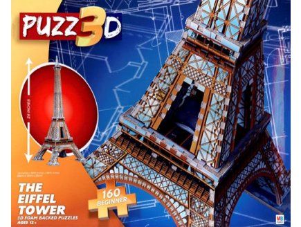 Puzzle 3D Empire State Building 300 Pieces MB Puzz3D - Puzzle