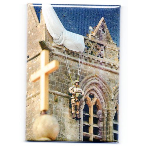 Ww2 - Magnet - Para Sur Clocher Sainte-Mère-Eglise