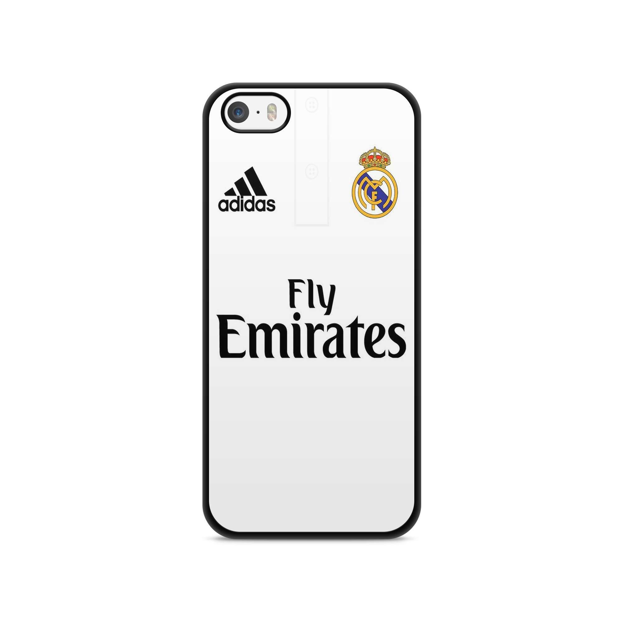 Coque Pour Iphone 6 Plus / 6s Plus Silicone Tpu Real De Madrid Espagne Ronaldo Benzema Ref 1804