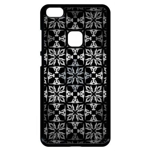 Coque Pour Smartphone - Mosaique Baroque - Compatible Avec Huawei P10 Lite - Plastique - Bord Noir