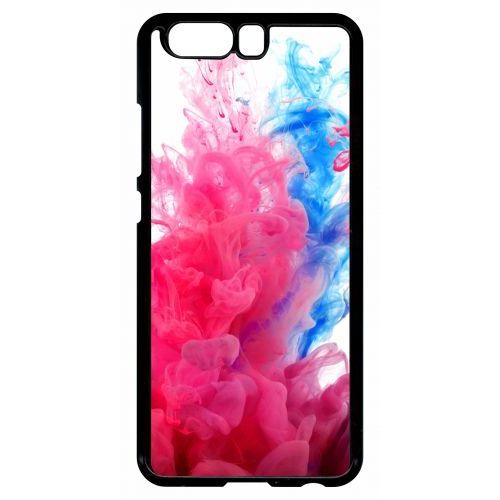 Coque Pour Smartphone - Peinture - Compatible Avec Huawei P10 - Plastique - Bord Noir