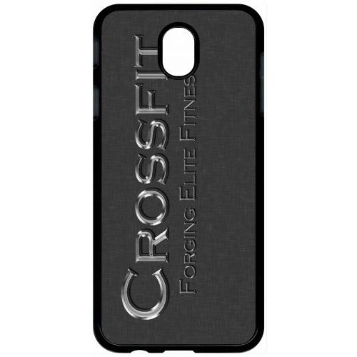 Coque Pour Tablette - Logo Crossfit - Compatible Avec Samsung Galaxy J7 (2017) - Plastique - Bord Noir