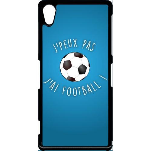 Coque Xperia Z2 - Je Peux Pas J Ai Football - Noir