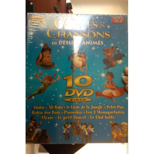 Mes Premiers Contes & Chansons En Dessins Animes - Coffret 10 Dvd