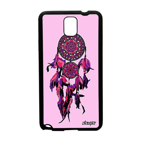 Coque Silicone Samsung Note 3 Attrape Reve Portable Fille Swag Rose Maya Samsung Galaxy Note 3