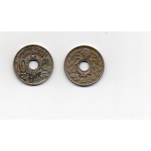 France 10 Centimes 1922 Lindauer