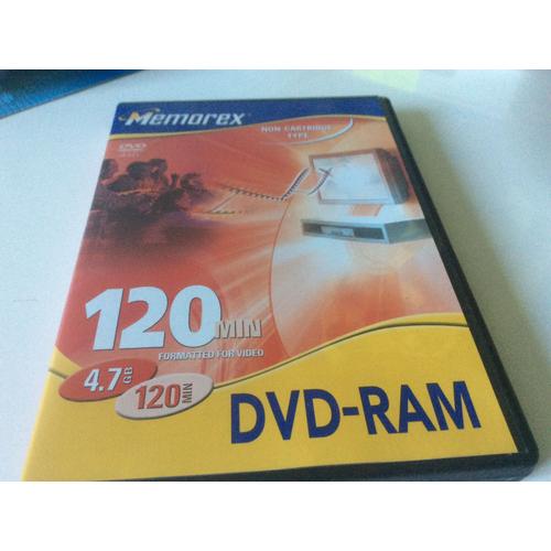 Memorex - DVD-RAM - 4.7 Go 2x - boîtier pour DVD vidéo