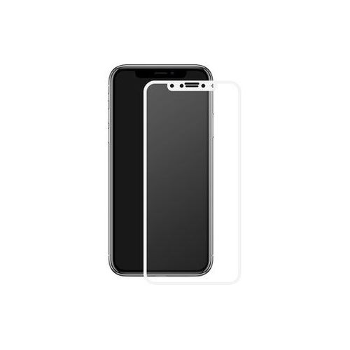 Total Cover 9h Glass Blanc - Vitre De Protection Intégrale Pour Iphone X / Xs