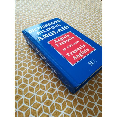 Dictionnaire Bilingue Anglais Franais
