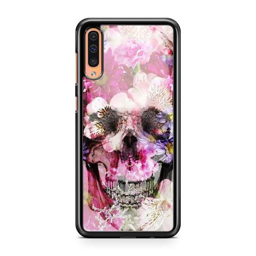 Coque Pour Samsung Galaxy A50 Tete De Mort Skull Satan Gothique Hipster Hype Fashion Ref 2880