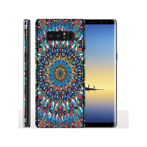 Coque Mandala Fusion Galaxy Note 8, Coque Telephone Rigide Antichoc