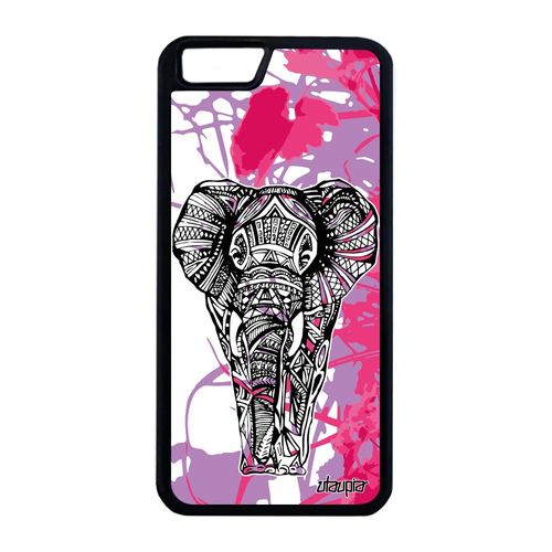 Coque Iphone 6 6s Plus Silicone Elephant Azteque Rose Femme Animal Dessin Iphone 6 Plus Iphone 6s Plus