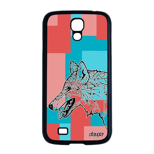 Coque Silicone S4 Loup Telephone Foret Pas Cher Fantaisie Rose De Samsung Galaxy S4
