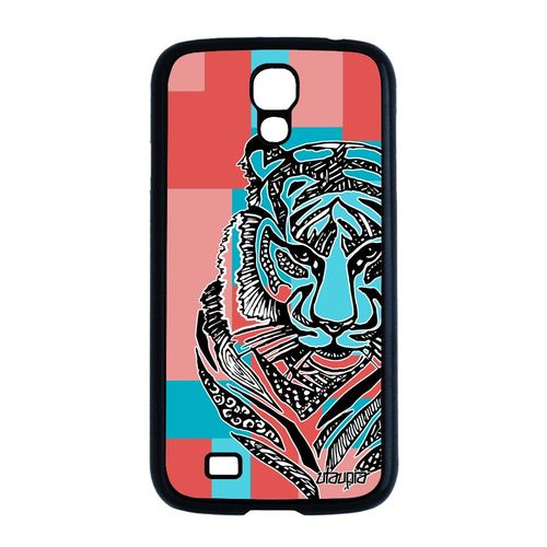 Coque Samsung S4 Silicone Tigre Rose Tasmanie Animaux Antichoc Gt-I9506 A Samsung Galaxy S4