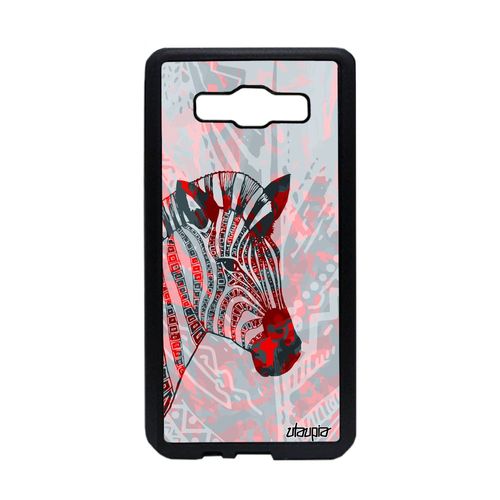 Coque Silicone Pour Samsung A5 Zebre 4g Ethnique Garcon Couleur Plume De Samsung Galaxy A5