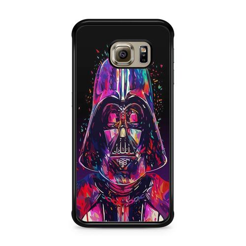 Coque Pour Samsung Galaxy S6 Edge Star Wars Dark Vador Darth Vader Yoda Dj Swag Stormtrooper Ref 4762