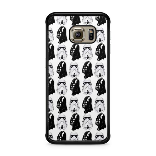 Coque Pour Samsung Galaxy S6 Edge Star Wars Dark Vador Darth Vader Yoda Dj Swag Stormtrooper Ref 5062