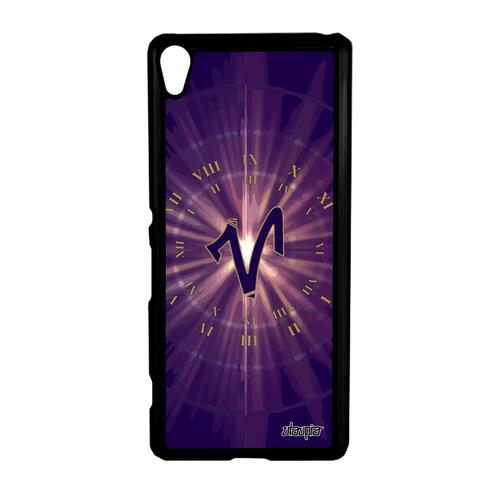 Coque Sony Xperia Xa Signe Belier Soleil Du Zodiaque Unique Violet Univers 4g En