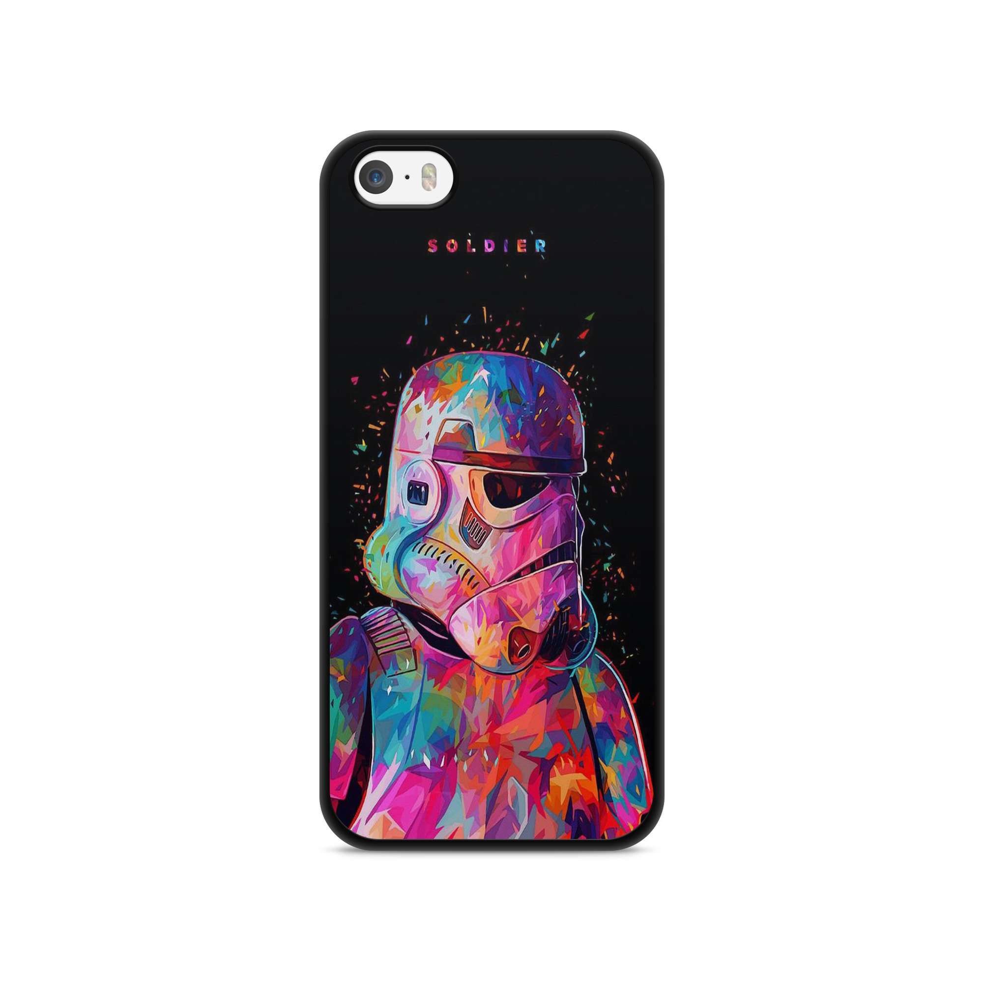 Coque Pour Iphone 7 Plus / 8 Plus Silicone Tpu Star Wars Dark Vador Darth Vader Yoda Dj Swag Stormtrooper Ref 5306