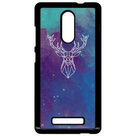 Coque Xiaomi Redmi Note 3 - Hyper Animals Space Cerf - Noir