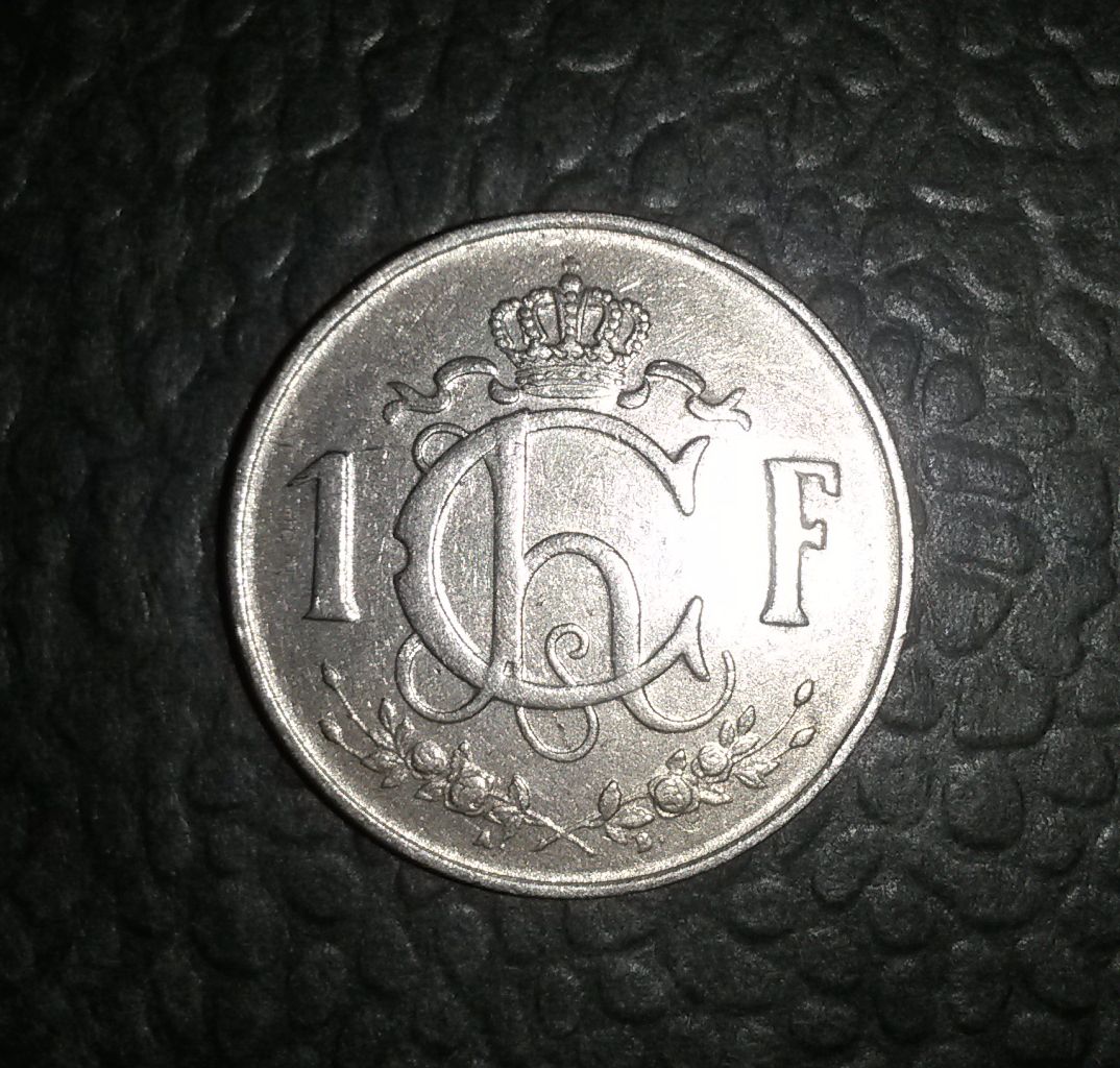 Luxembourg - 1952 - Pièce De Monnaie - 1 Franc