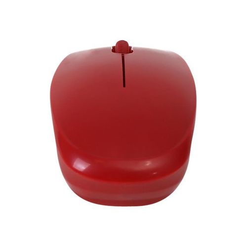 OMEGA OM-420 - Souris - optique - 3 boutons - sans fil - 2.4 GHz - récepteur sans fil USB - rouge