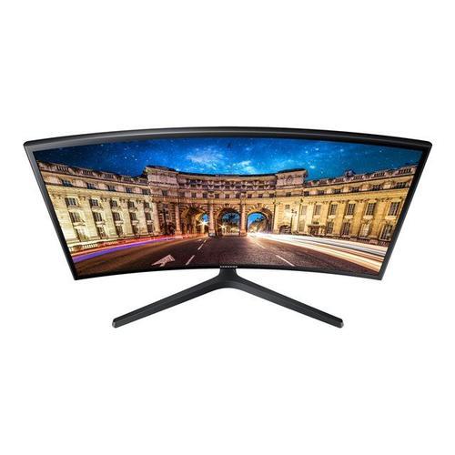 Samsung C27F398FWU - CF398 Series - écran LED - incurvé - 27" - 1920 x 1080 Full HD (1080p) - VA - 250 cd/m² - 3000:1 - 4 ms - HDMI, DisplayPort - noir brillant