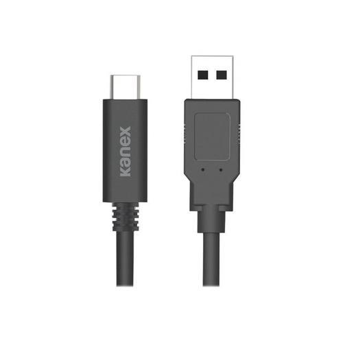 Kanex - Câble USB - 24 pin USB-C (M) reversible pour USB type A (M) - USB 3.0 - 1 m - noir