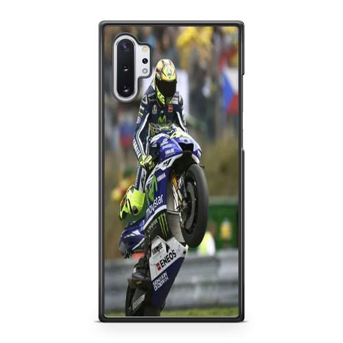 Coque Pour Samsung Galaxy Note 10 Plus Valentino Rossi Moto The Doctor 46 Gp Racing Biker Ref 51