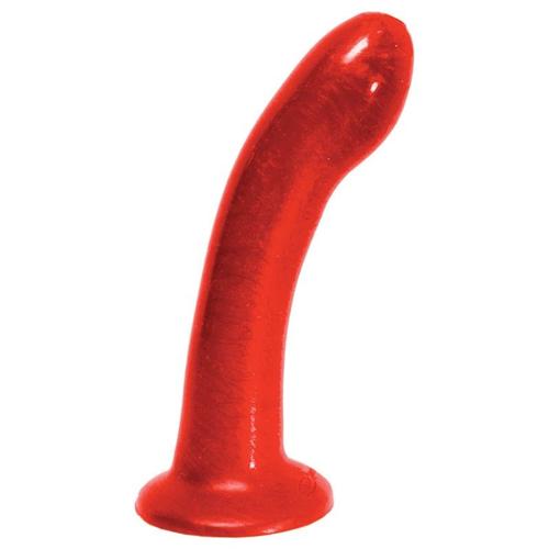 Gode En Silicone - Flare - Rouge - 14.6 Cm