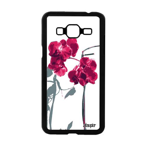 Coque Orchidée Fleur Pour Galaxy J3 Peinture Etui Exotique Nature Rose A Samsung Galaxy J3