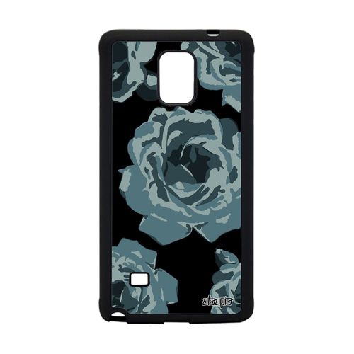 Coque Rose Fleur En Silicone Samsung Note 4 Belle Telephone Petale De 4g Samsung Galaxy Note 4