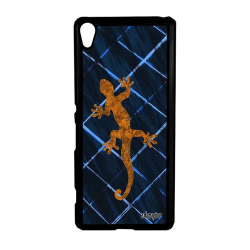 Coque Sony Xperia Xa Salamandre Graphique Case Animal Legendaire Orange Image De
