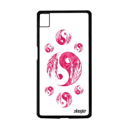 Coque Silicone Pour Xperia Z5 Yin Et Yang Feng Shui Etui Bien & Mal Imprimé Sony Xperia Z5