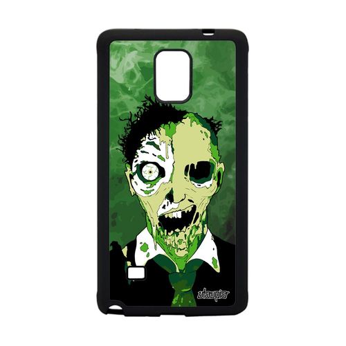 Coque De Protection Silicone Galaxy Note 4 Zombie Spectre Effrayant Vert Samsung Galaxy Note 4