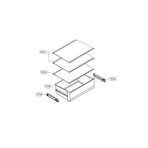 Lg - Dessus De Bac A Legumes Rep 155a - Ref: Aht73754304