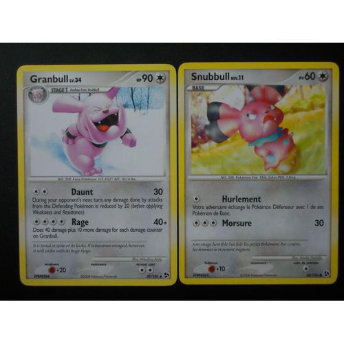 Duels Au Sommet - Granbull (39) + Snubbull (84/106)