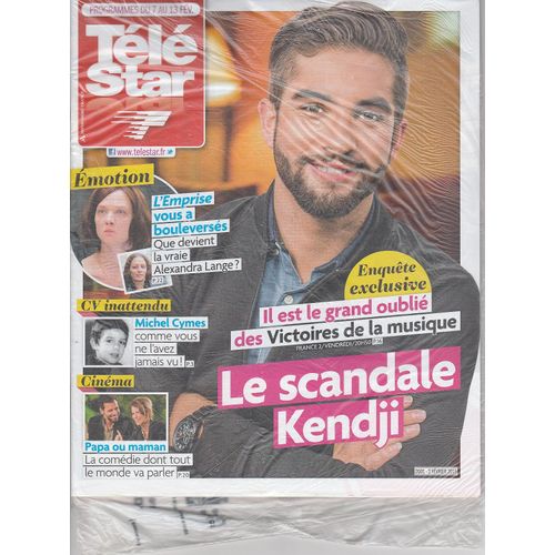  Télé Star N°2001 - 02/02/2015 - Kendjii - Alexandra Lange - Michel Cymes - Marina Foïs 