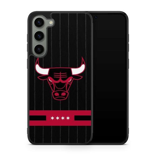 Coque Pour Samsung Galaxy S24 Ultra Chicago Bulls Jordan Basket Ball Nba Taureau Ref 100