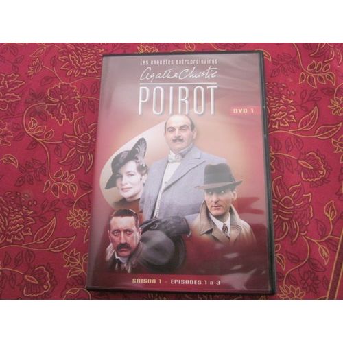 Série Les Enquêtes Extraordinaires Agatha Christie : Poirot Saison 1, Épisodes 1 À 3