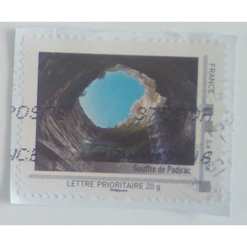 Timbre De Collector Oblitére   Gouffre De Padirac